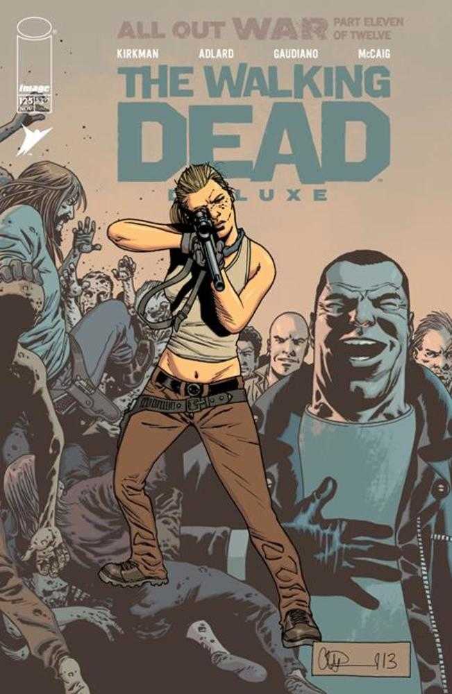 Walking Dead Deluxe #125 Cover B Charlie Adlard & Dave Mccaig Variant (Mature) | Odin's Place