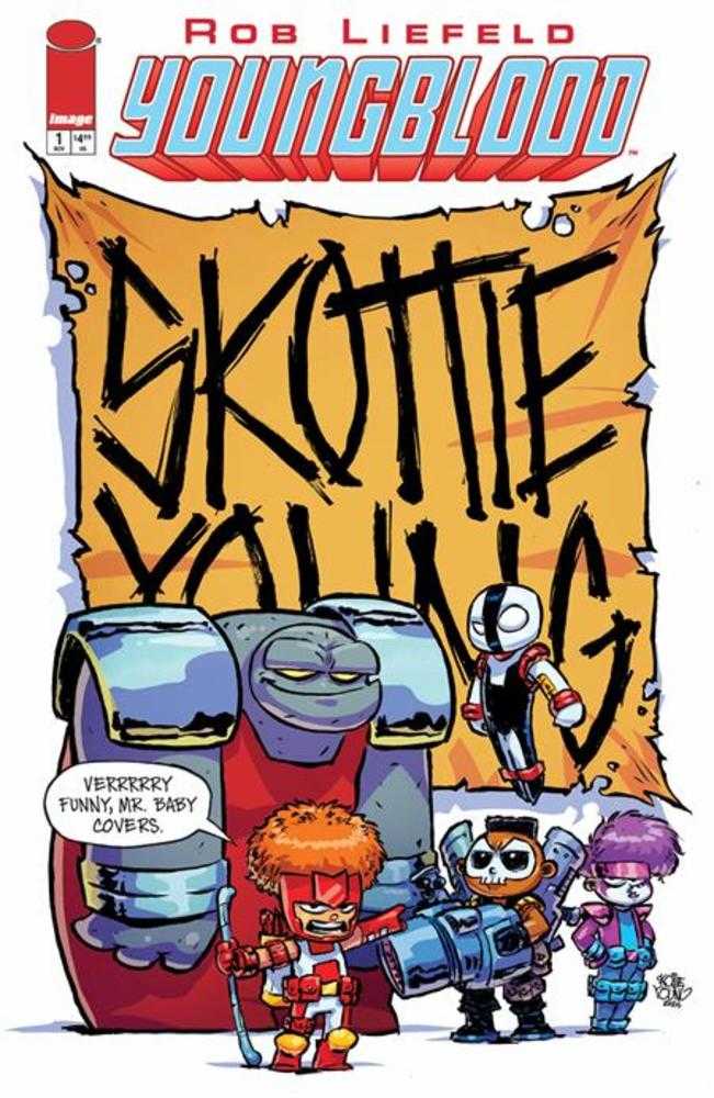 Youngblood #1 (2025) Cover C Skottie Young Variant | Odin's Place