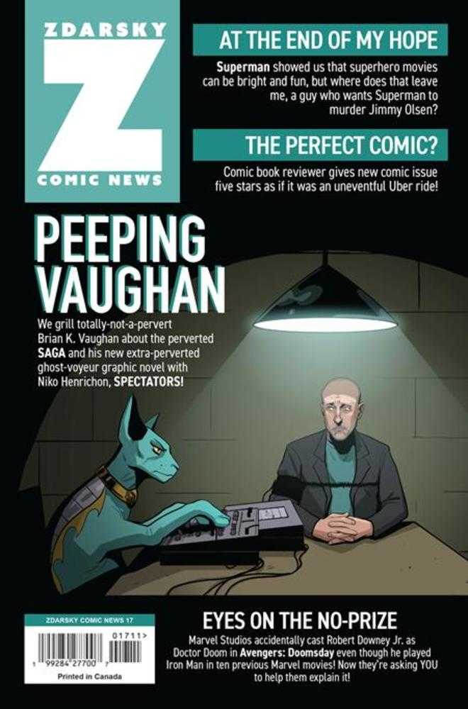 Zdarsky Comic News #17 Bundle Of 25 | Odin's Place