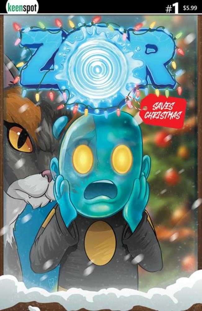 Zor Saves Christmas #1 Cover A Michael Adams | Odin's Place