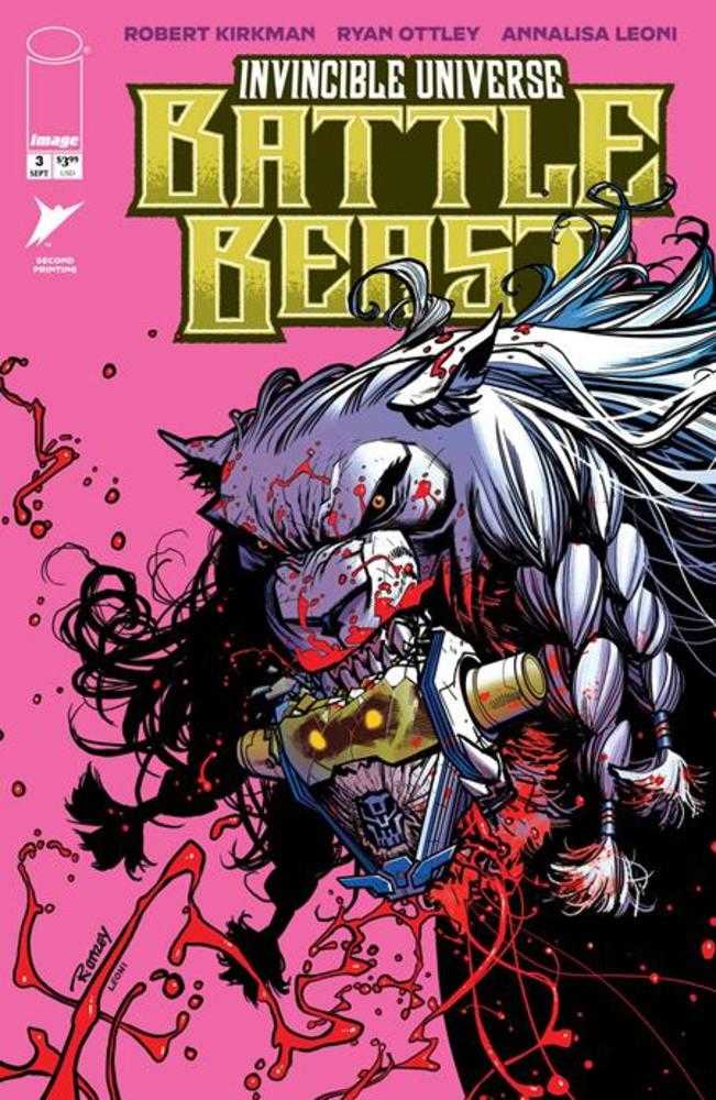 Invincible Universe Battle Beast #3 2 Nd Printing Cover B Tbd Variant | Odin's Place