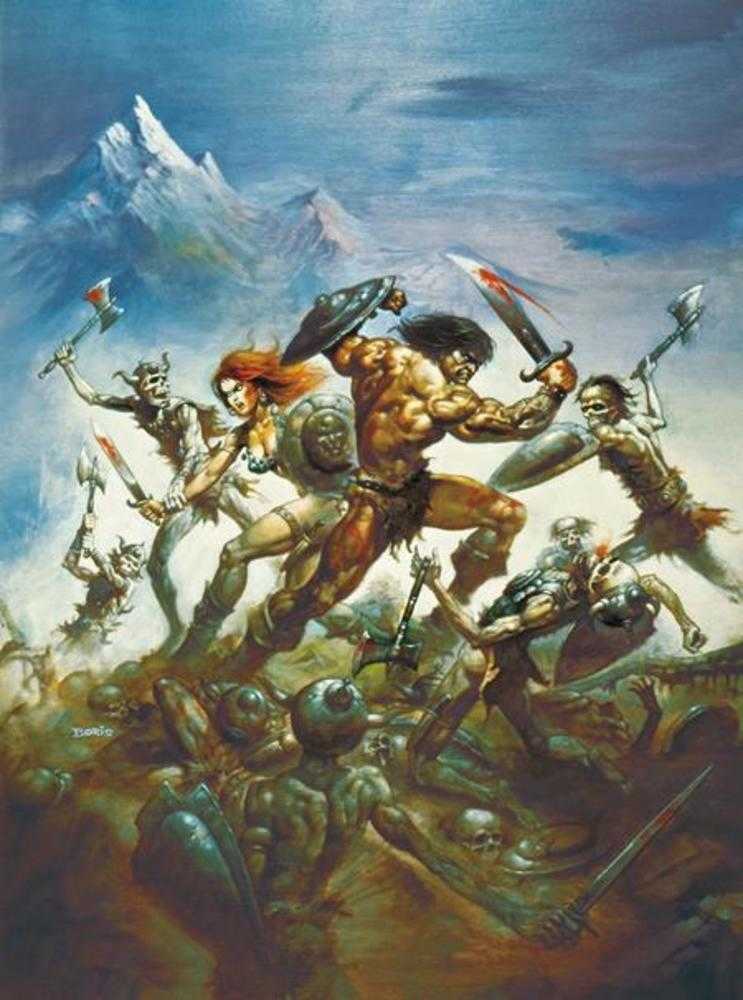 Savage Sword Of Conan Reforged #1 (Of 4) Cover E Boris Vallejo Full Art Variant (Mature) | Odin's Place