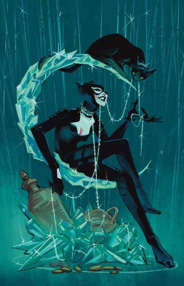 Catwoman #82 Cover D Sarah Baslaim Card Stock Variant | Odin's Place