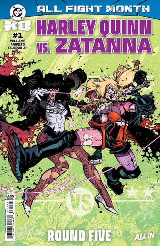 DC K.O. Harley Quinn vs Zatanna #1 (One Shot) Cover A Jorge Corona | Odin's Place