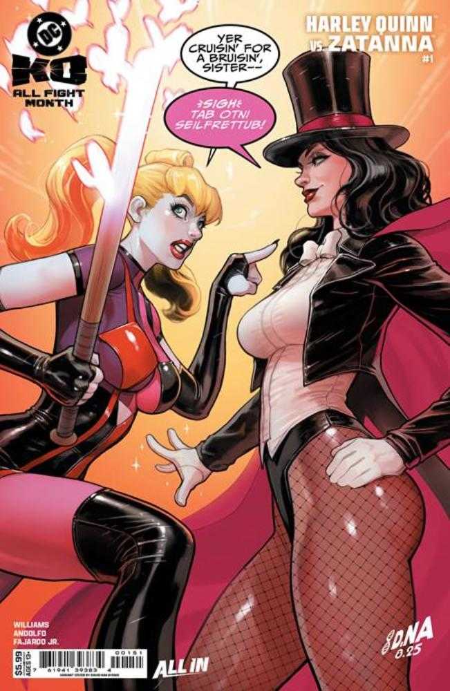 DC K.O. Harley Quinn vs Zatanna #1 (One Shot) Cover E David Nakayama Card Stock Variant | Odin's Place