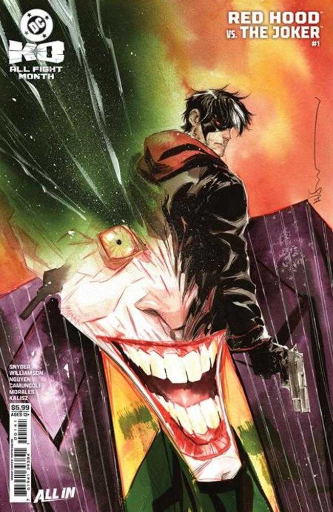 DC K.O. Red Hood vs Joker #1 (One Shot) Cover B Dustin Nguyen Card Stock Variant | Odin's Place