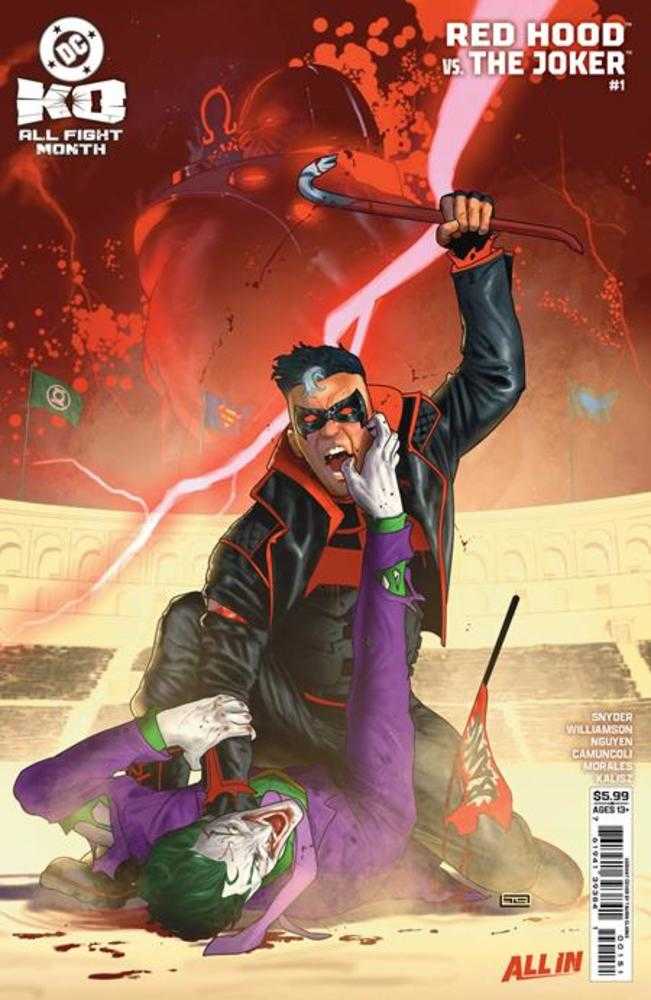DC K.O. Red Hood vs Joker #1 (One Shot) Cover E Taurin Clarke Card Stock Variant | Odin's Place