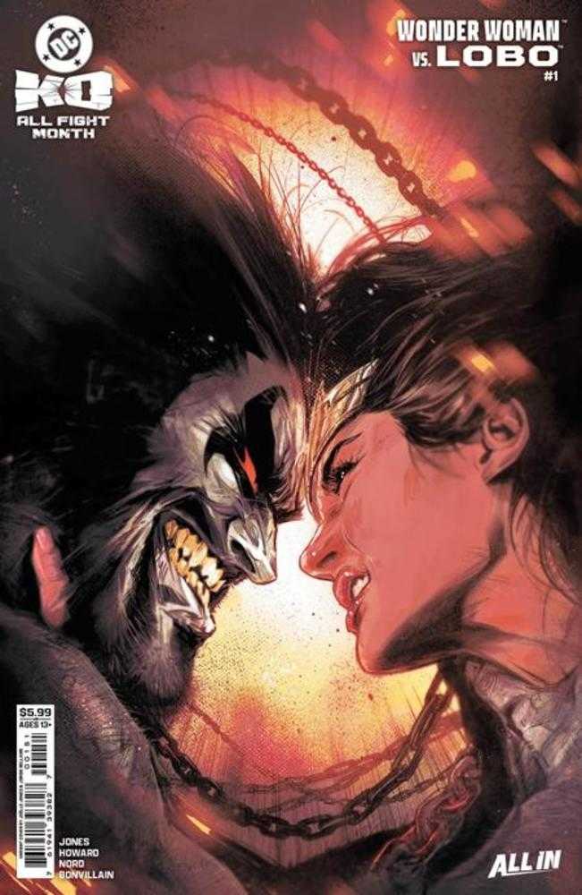 DC K.O. Wonder Woman vs Lobo #1 (One Shot) Cover C Joelle Jones Card Stock Variant | Odin's Place