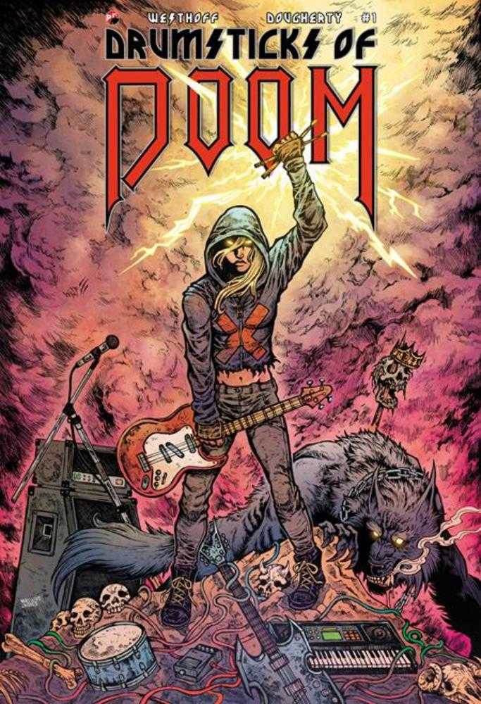 Drumsticks Of Doom #1 (Of 4) Cover A Maria Wolf | Odin's Place