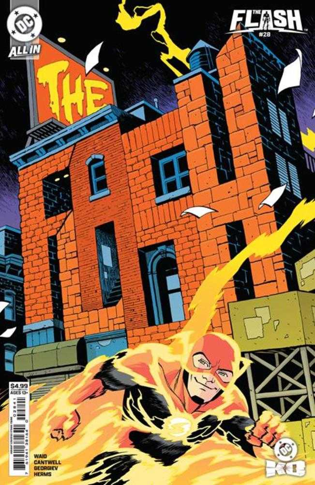 Flash #28 Cover D Ethan Young Card Stock Variant (DC K.O.) | Odin's Place