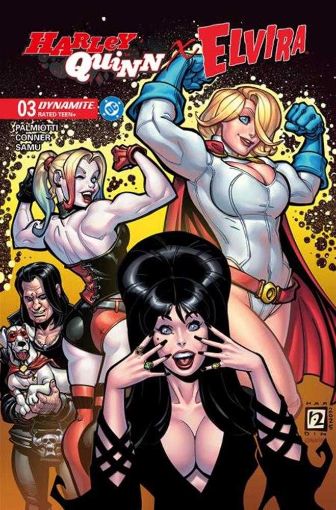Harley Quinn X Elvira #3 Cover B Chad Hardin Variant | Odin's Place