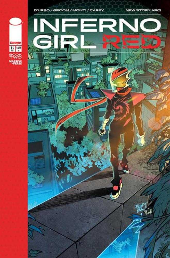 Inferno Girl Red Book Two #1 (Of 3) Cover A Erica D Urso | Odin's Place