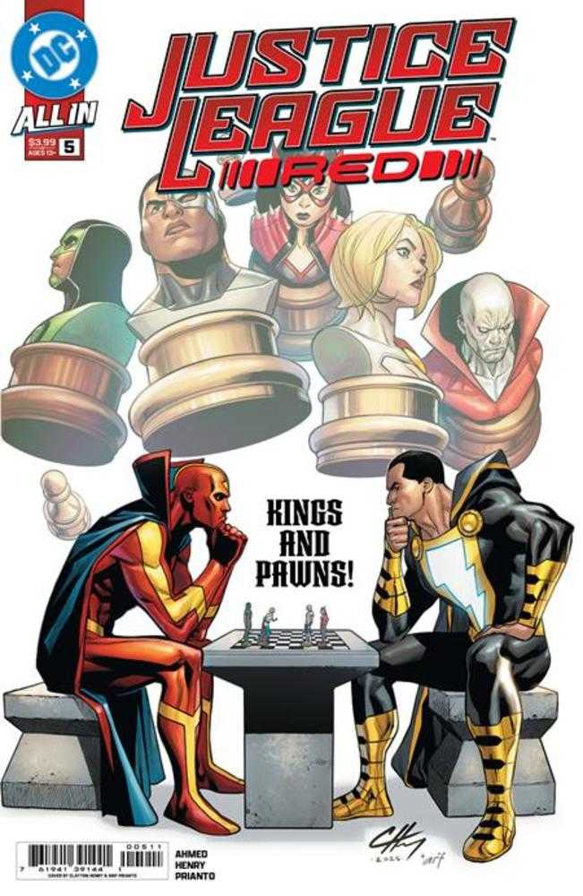 Justice League Red #5 (Of 6) Cover A Clayton Henry | Odin's Place