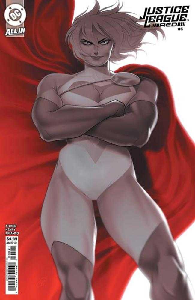 Justice League Red #5 (Of 6) Cover B Sweeney Boo Card Stock Variant | Odin's Place
