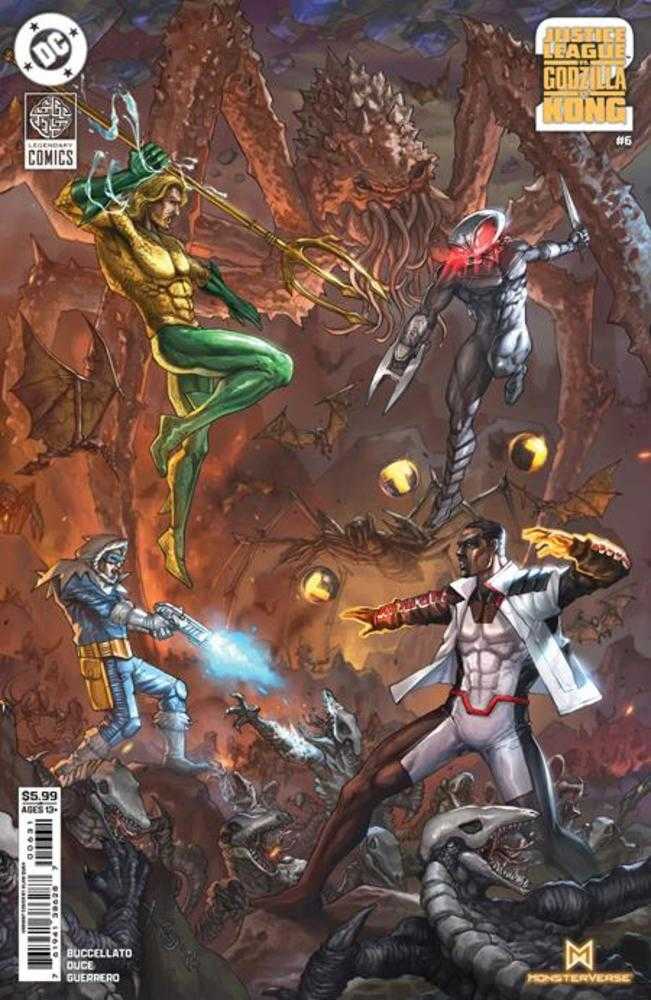 Justice League vs Godzilla vs Kong 2 #6 (Of 7) Cover C Alan Quah Card Stock Variant | Odin's Place
