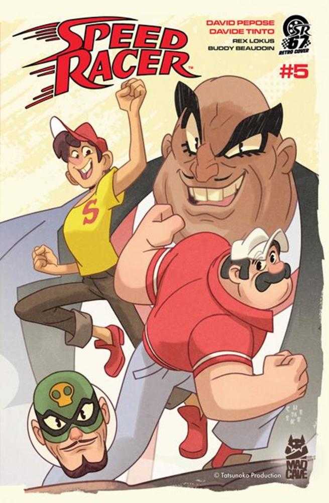 Speed Racer #5 Cover B Sean Galloway Retro Manga Variant | Odin's Place