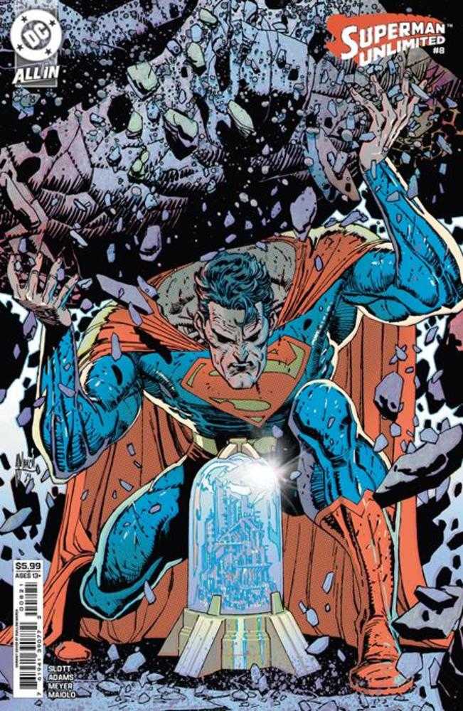 Superman Unlimited #8 Cover B Guillem March Card Stock Variant | Odin's Place