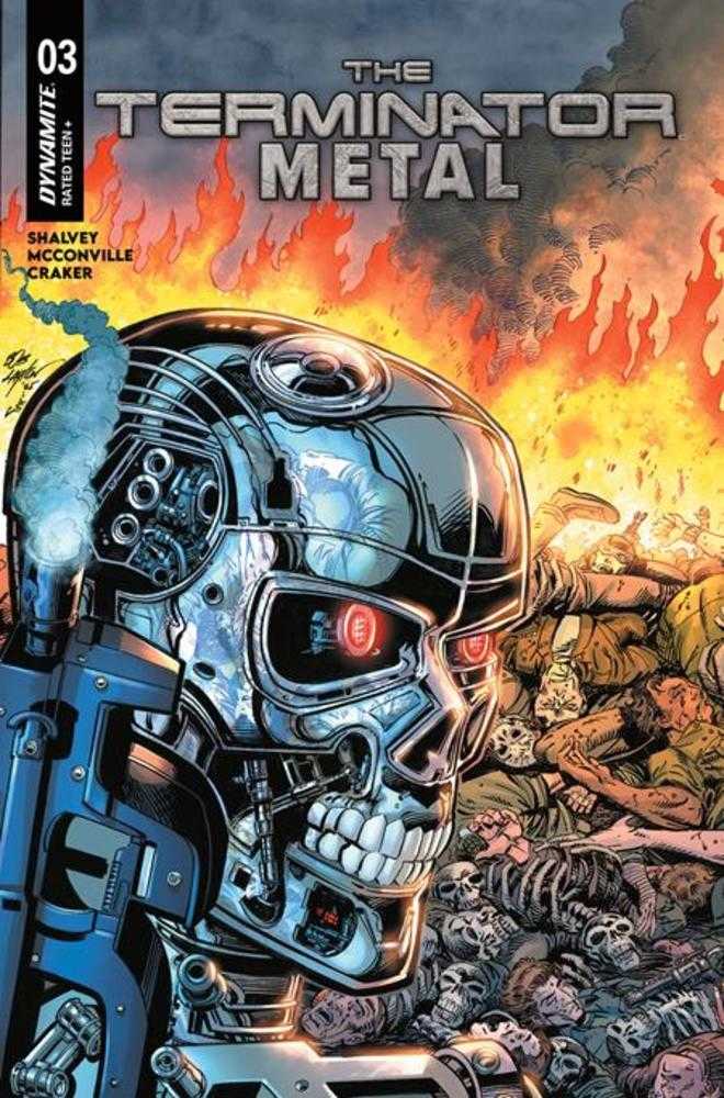 Terminator Metal #3 Cover B Bob Layton Variant | Odin's Place