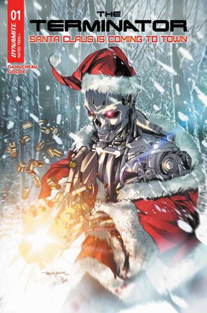Terminator Santa Claus Is Coming To Town #1 (One Shot) Cover C Reese Hannigan Variant | Odin's Place