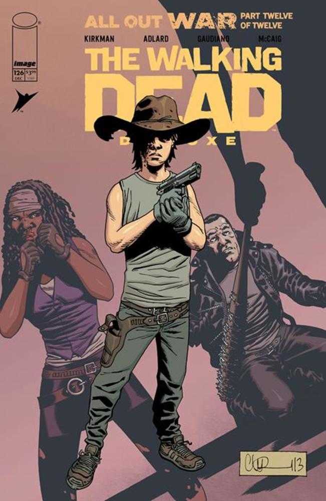 Walking Dead Deluxe #126 Cover B Charlie Adlard & Dave Mccaig Variant (Mature) | Odin's Place