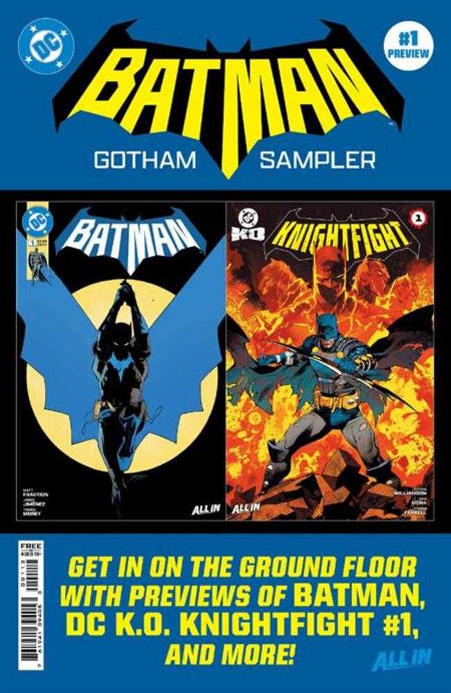 Batman Day 2025   Bundles Of 25   Batman Gotham Sampler 2nd Print | Odin's Place
