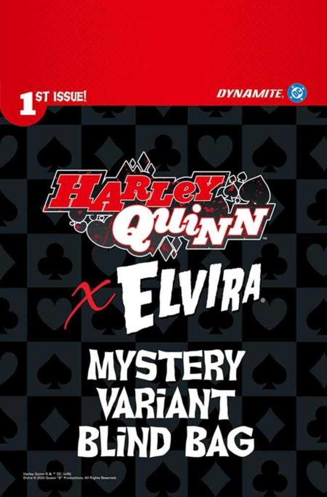 Harley Quinn X Elvira #1 Cover Zd Blind Bag Variant | Odin's Place