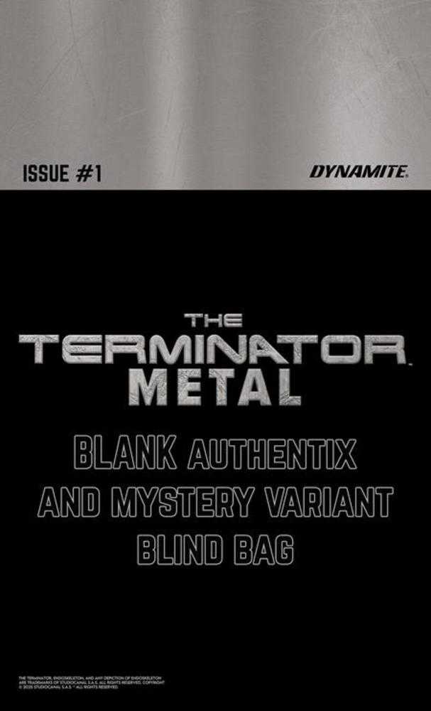 Terminator Metal #1 Cover N Blind Bag Variant | Odin's Place