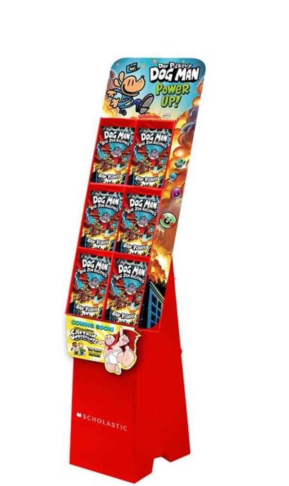 Dog Man Hardcover Volume 14 24 Copy Solid Floor Display | Odin's Place