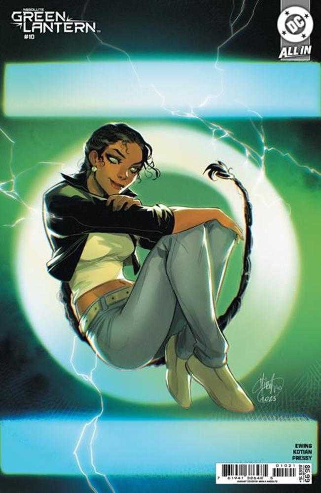 Absolute Green Lantern #10 Cover B Mirka Andolfo Card Stock Variant | Odin's Place