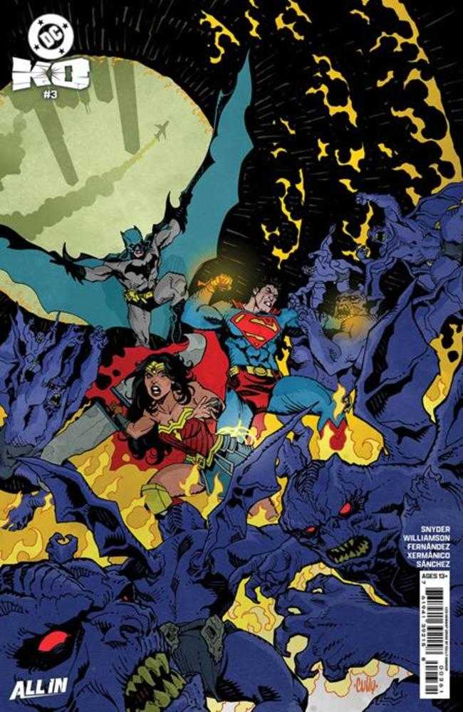 DC K.O. #3 (Of 5) Cover K 1 in 25 Cully Hamner Card Stock Variant | Odin's Place