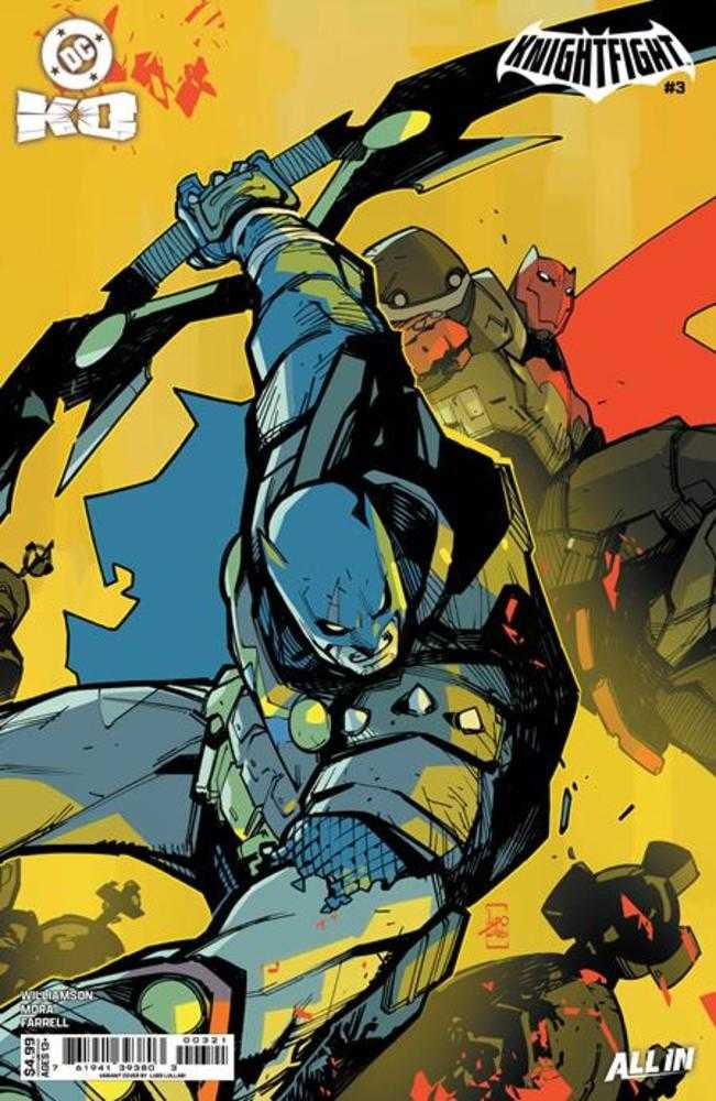 DC K.O. Knightfight #3 (Of 4) Cover B Ludo Lullabi Card Stock Variant | Odin's Place