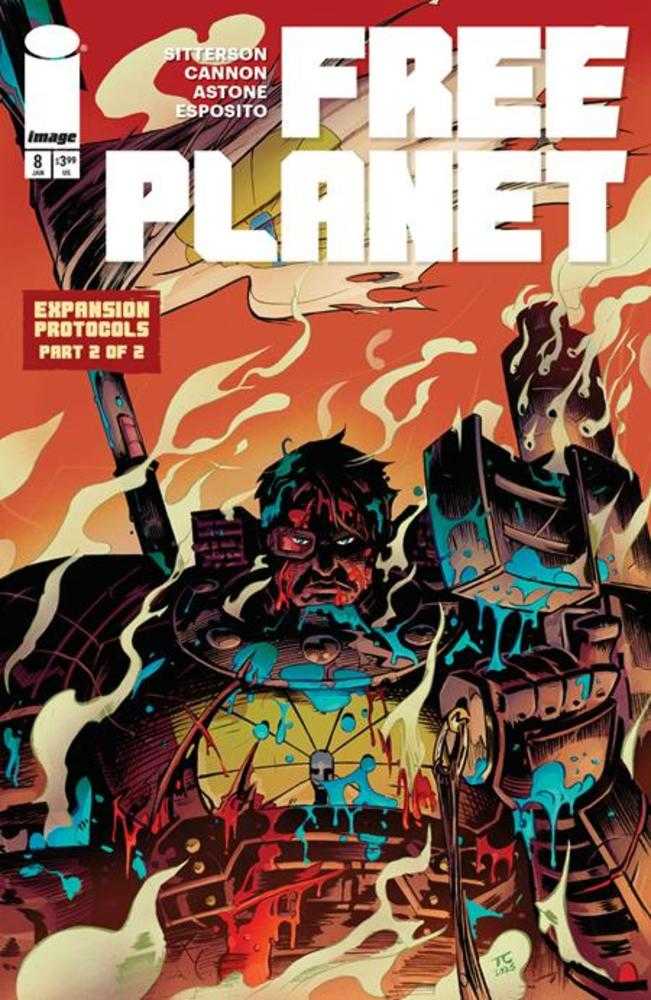 Free Planet #8 Cover B Tyrell Cannon Variant | Odin's Place
