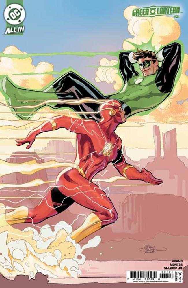 Green Lantern #31 Cover B Terry Dodson & Rachel Dodson Card Stock Variant | Odin's Place