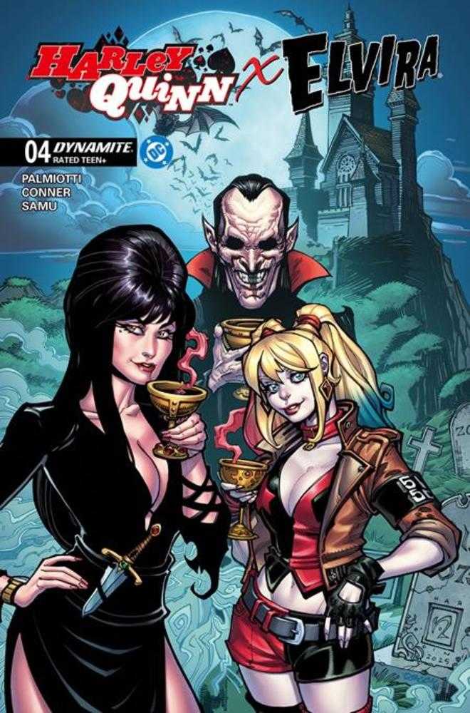 Harley Quinn X Elvira #4 Cover B Chad Hardin Variant | Odin's Place