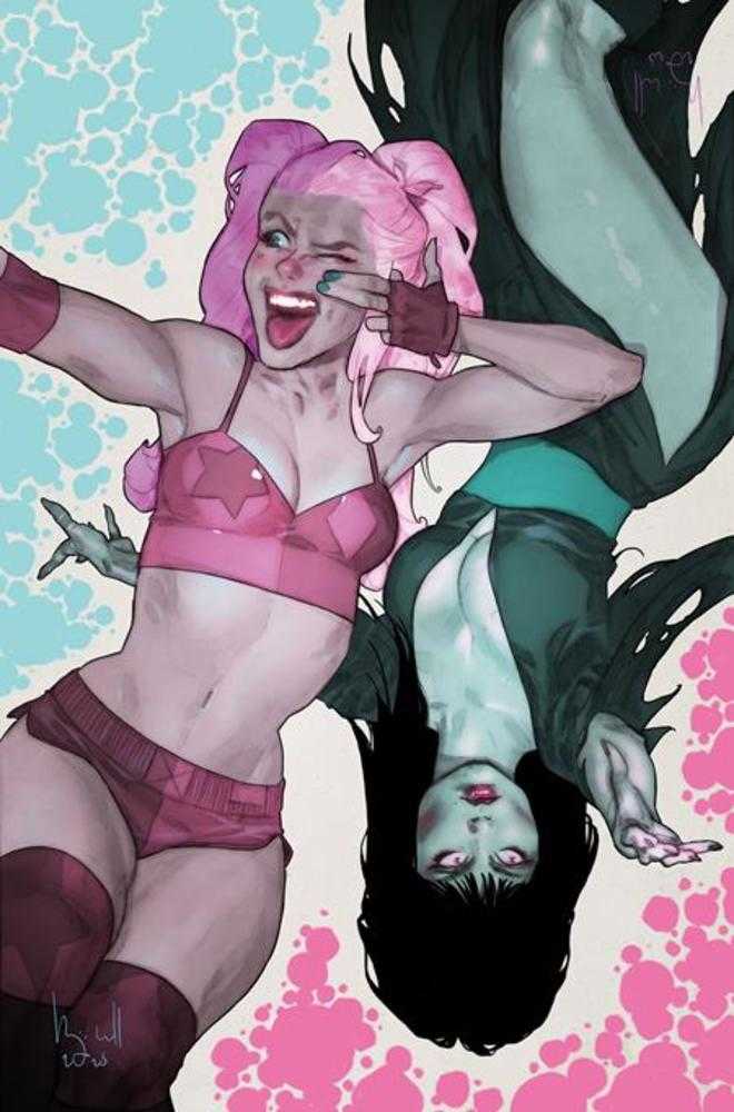 Harley Quinn X Elvira #4 Cover I 1 in 10 Ben Caldwell Full Art Variant | Odin's Place
