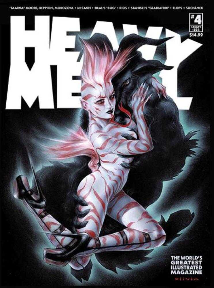 Heavy Metal Magazine #4 Cover A Olivia De Berardinis (Mature) | Odin's Place