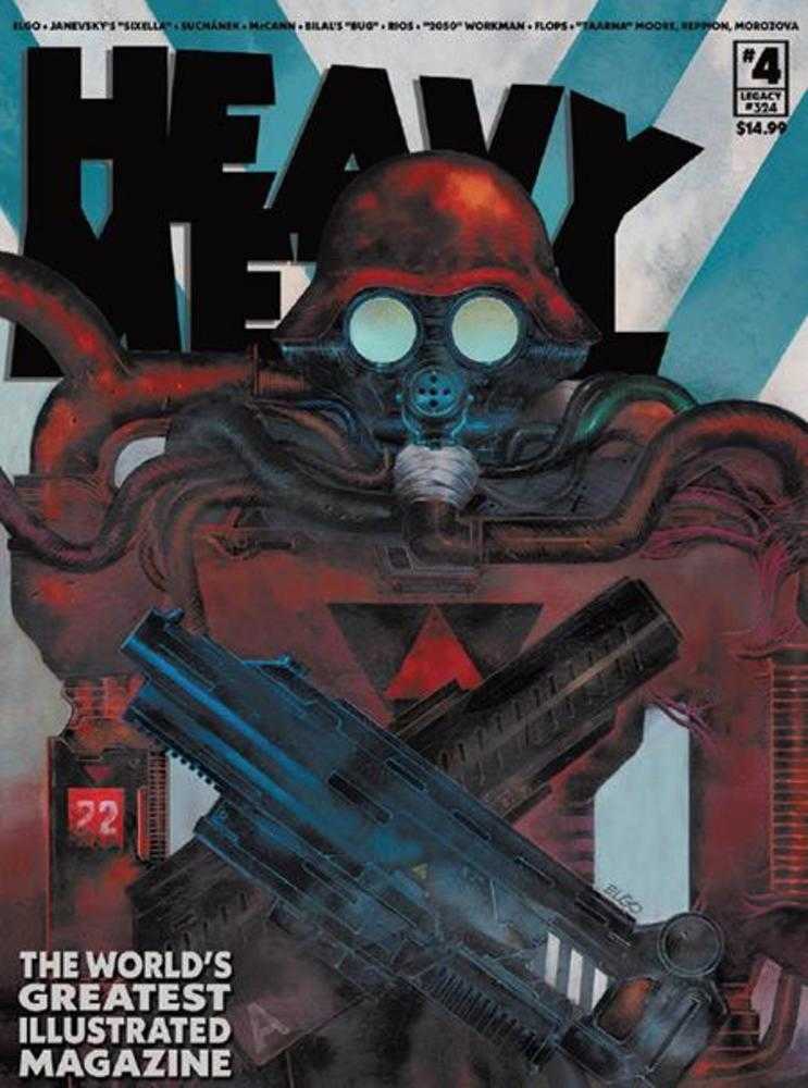 Heavy Metal Magazine #4 Cover B Elgo Variant (Mature) | Odin's Place