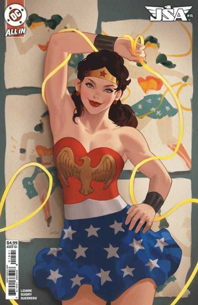 JSA #15 Cover B Lesley Leirix Li Card Stock Variant | Odin's Place