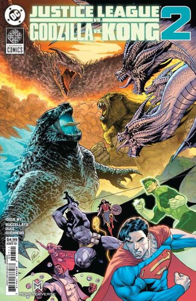 Justice League vs Godzilla vs Kong 2 #7 (Of 7) Cover A Christian Duce | Odin's Place