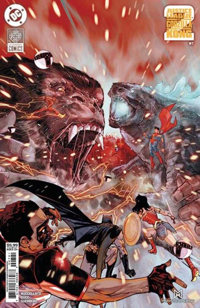 Justice League vs Godzilla vs Kong 2 #7 (Of 7) Cover D Carmine Di Giandomenico Card Stock Variant | Odin's Place