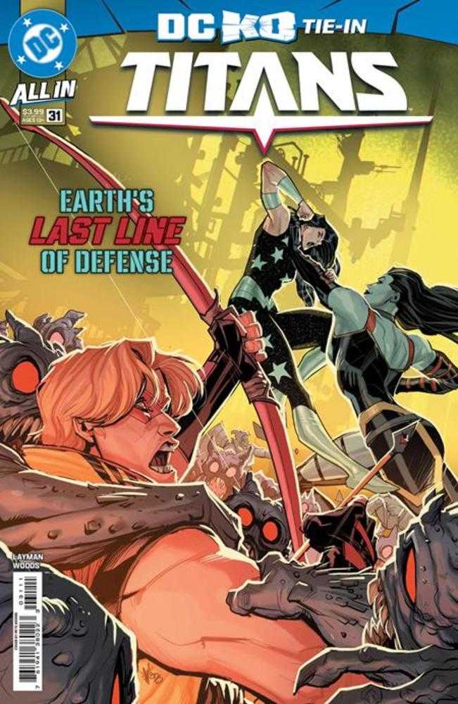 Titans #31 Cover A Pete Woods (DC K.O.) | Odin's Place
