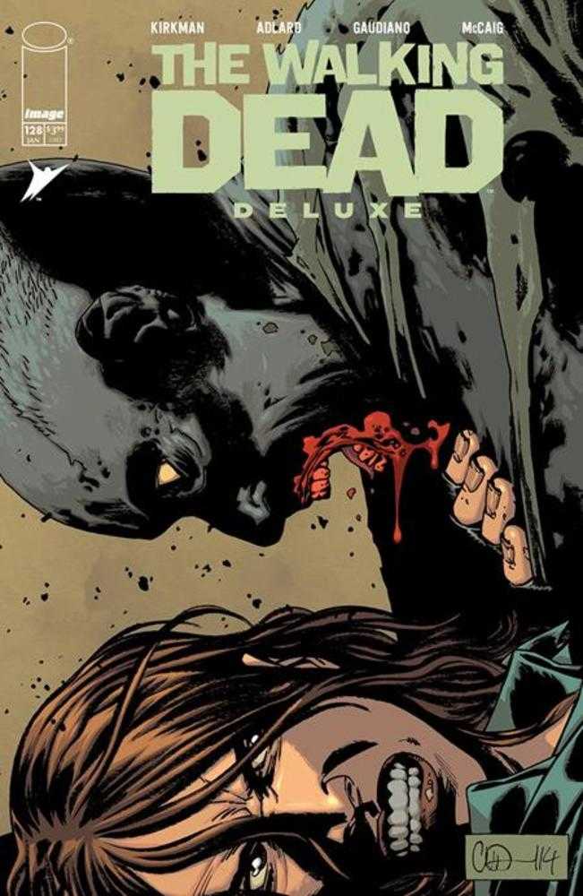 Walking Dead Deluxe #128 Cover B Charlie Adlard & Dave Mccaig Variant (Mature) | Odin's Place