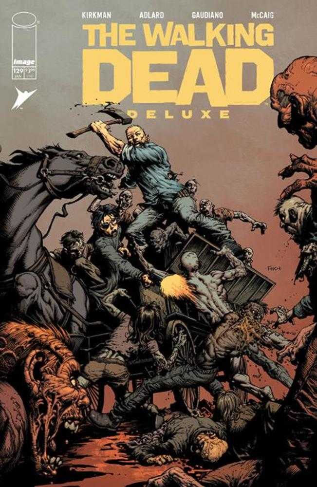 Walking Dead Deluxe #129 Cover A David Finch & Dave Mccaig (Mature) | Odin's Place