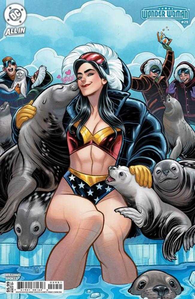 Wonder Woman #29 Cover E Elizabeth Torque Sweater Weather Card Stock Variant | Odin's Place