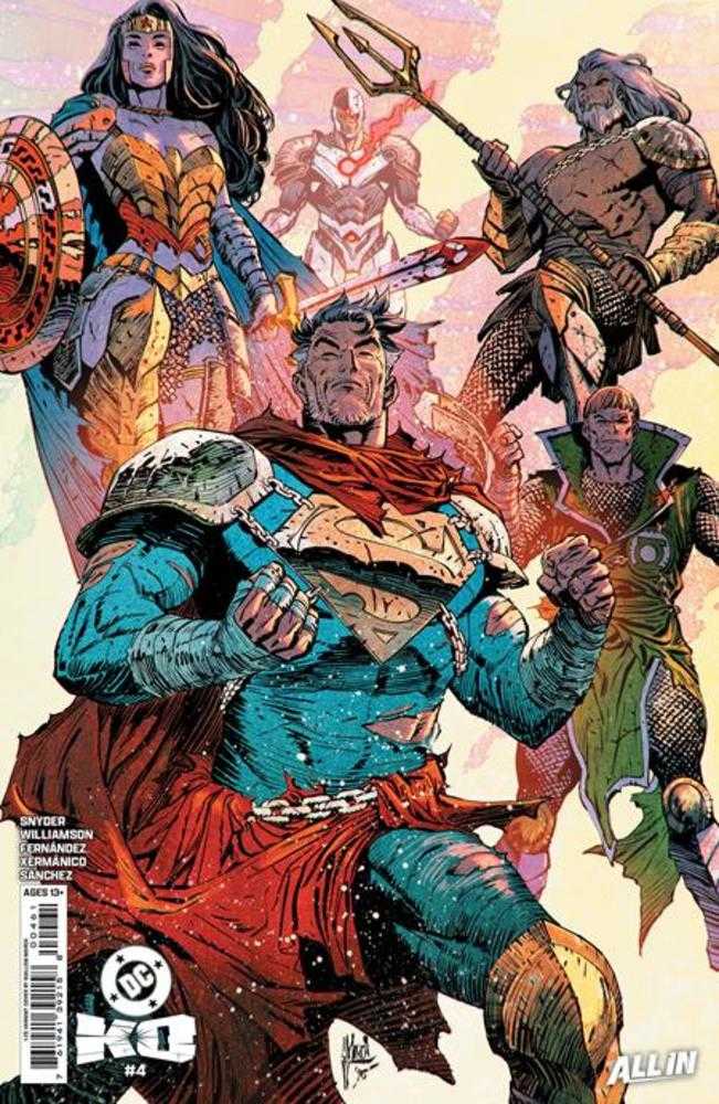 DC K.O. #4 (Of 5) Cover K 1 in 25 Guillem March Card Stock Variant | Odin's Place
