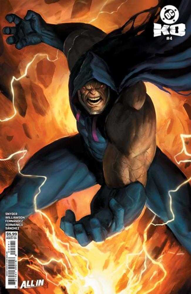 DC K.O. #4 (Of 5) Cover F Aaron Bartling Darkseid Card Stock Variant | Odin's Place