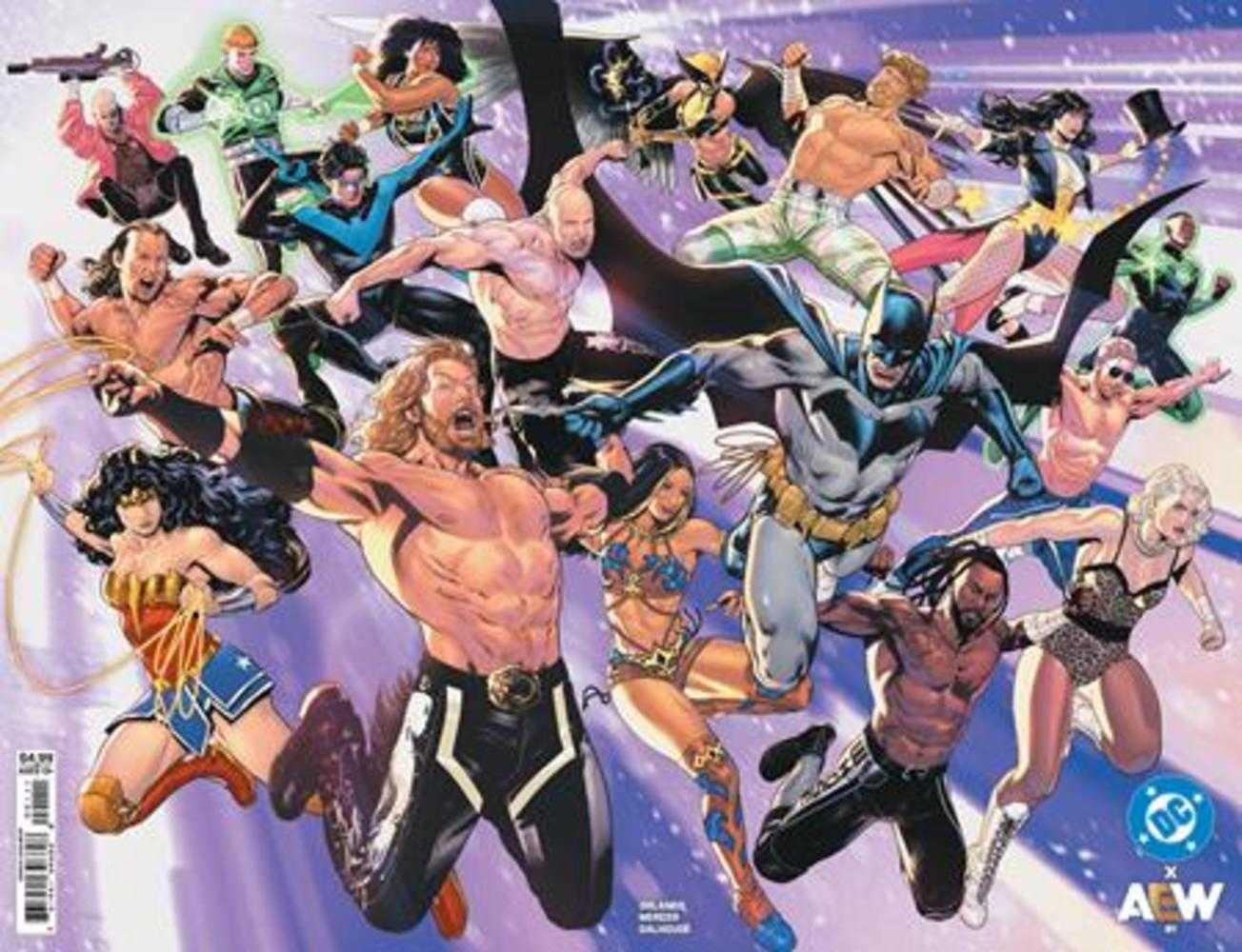 DC X Aew #1 (Of 2) Cover A Lucas Meyer Wraparound | Odin's Place