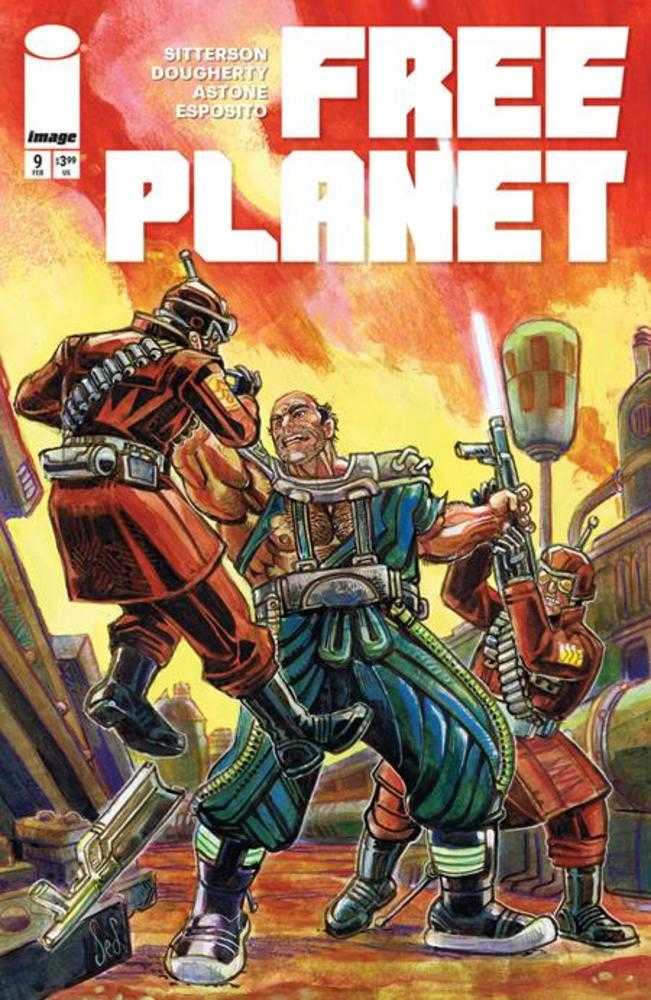 Free Planet #9 Cover B Jed Dougherty Variant | Odin's Place