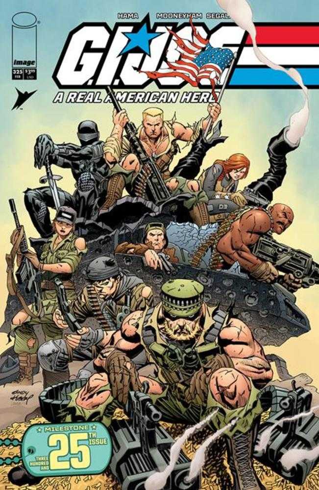 G.I. Joe A Real American Hero #325 Cover A Andy Kubert & Laura Martin | Odin's Place
