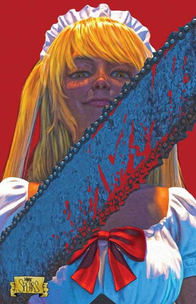 Maid Cafe #1 Cover C Mark Spears Holofoil Virgin Bagged With Trading Card Variant (Mature) | Odin's Place
